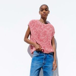 Oversized Knitwear Vest